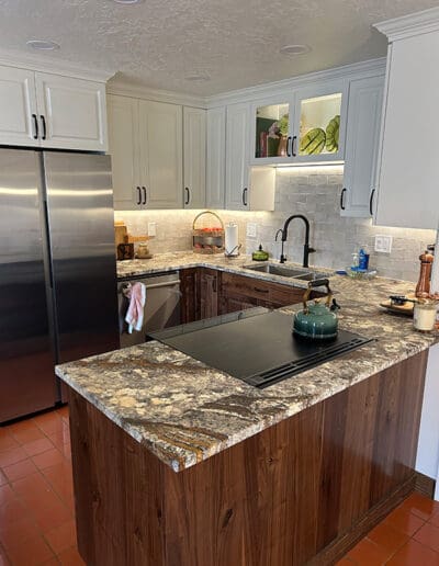 New kitchen remodeling project completed