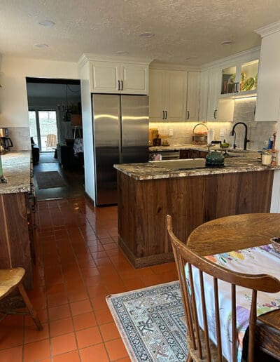 New kitchen remodeling project completed