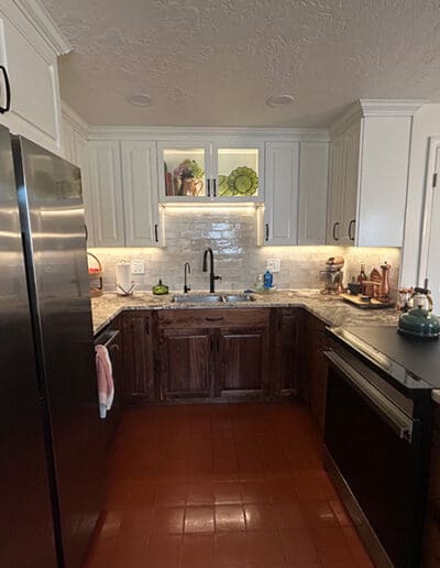 New kitchen remodeling project completed