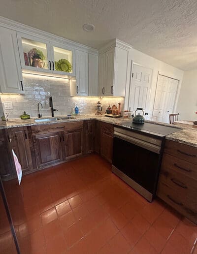 New kitchen remodeling project completed