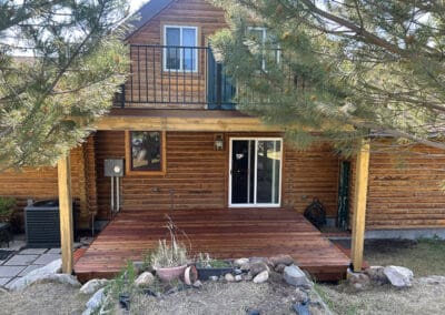 Custom deck and balcony